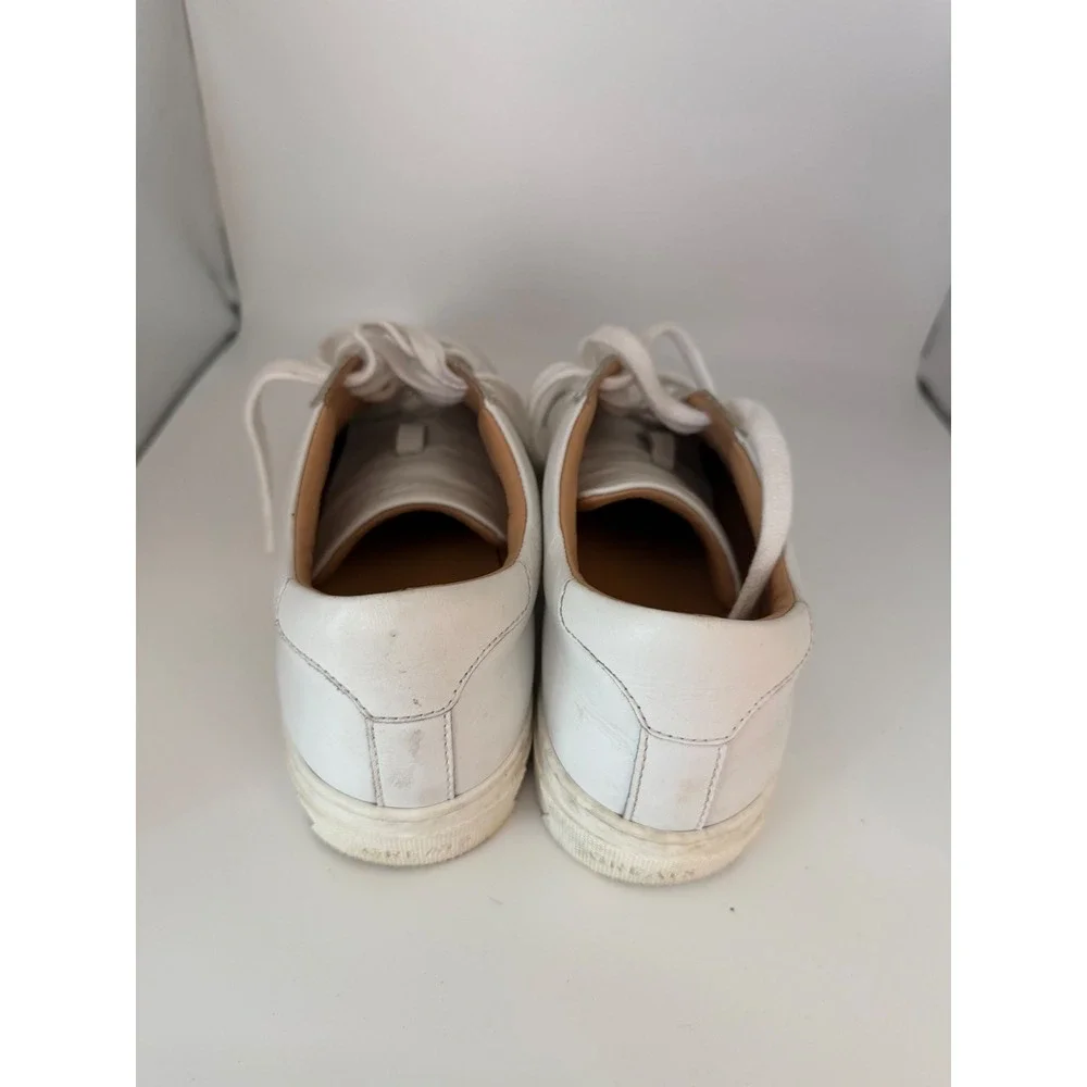Greats Royale White‎ Leather Sneakers Mens US 9.5 Low Top Made in Italy